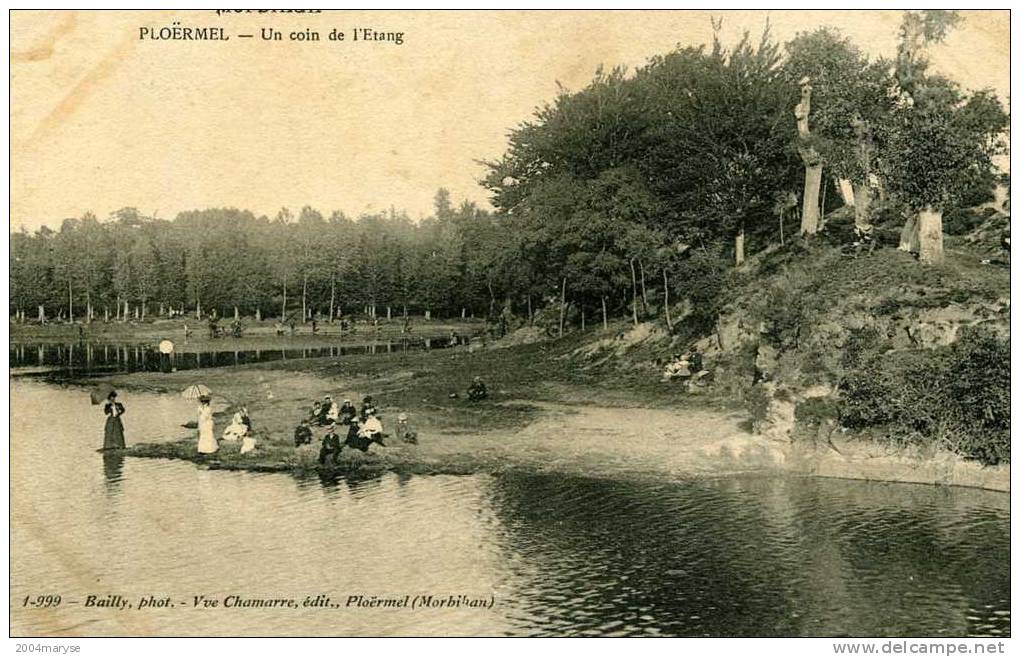 56 - PLOERMEL - UN COIN DE L ETANG - Ploërmel