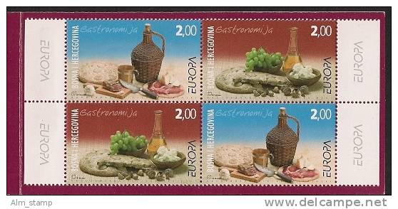 2005 Bosnien- Herzegowina  Kroatiische Post Mostar Booklet Mi. 154-5 **MNH  Europa - 2005