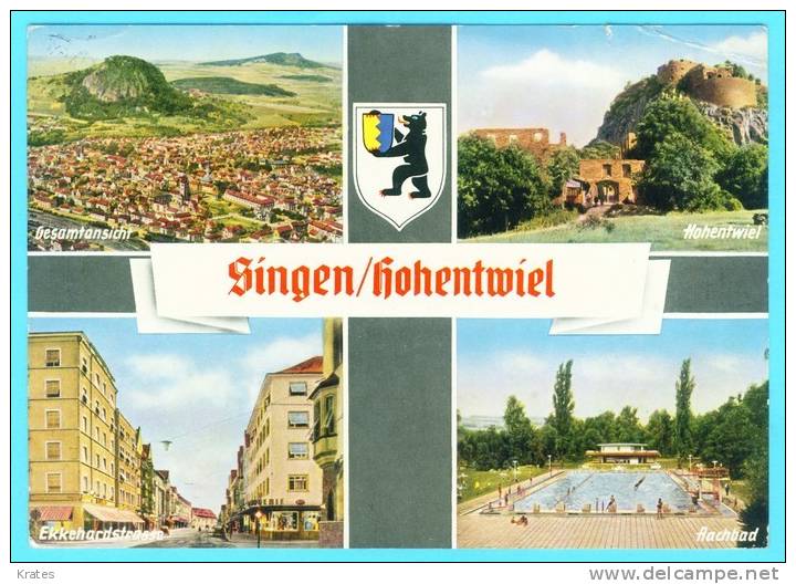 Postcard - Singen     (V 13050) - Singen A. Hohentwiel