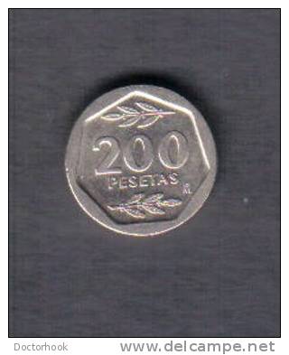 SPAIN   200  PESETAS 1987  (KM # 829) - 200 Peseta