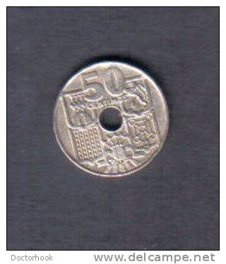 SPAIN   50  CENTIMOS  1949 (KM # 777) - 50 Céntimos