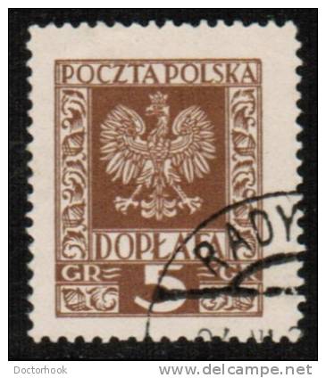 POLAND    Scott #  J 83  VF USED - Strafport