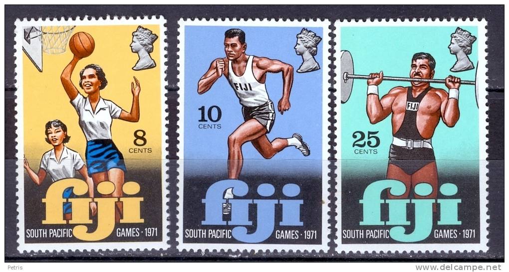 Fiji 1971 4th South Pacific Games MNH** - Lot. 1002 - Fiji (1970-...)