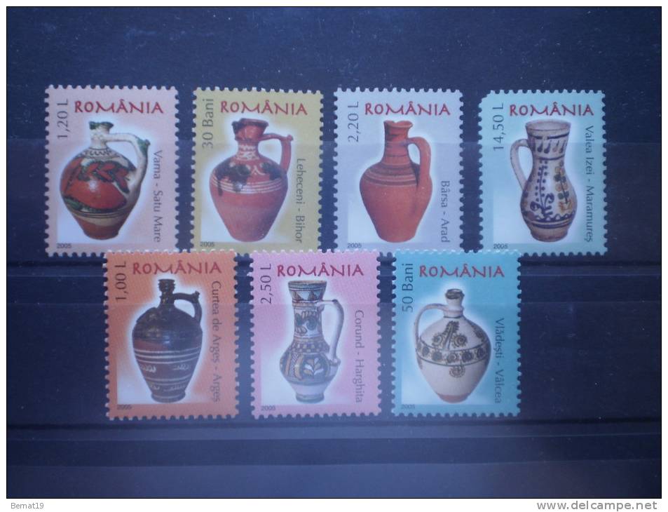 Romania 2006. Yvert 5039-45 ** MNH. 14,50L Torn Upper Left Corner. - Unused Stamps