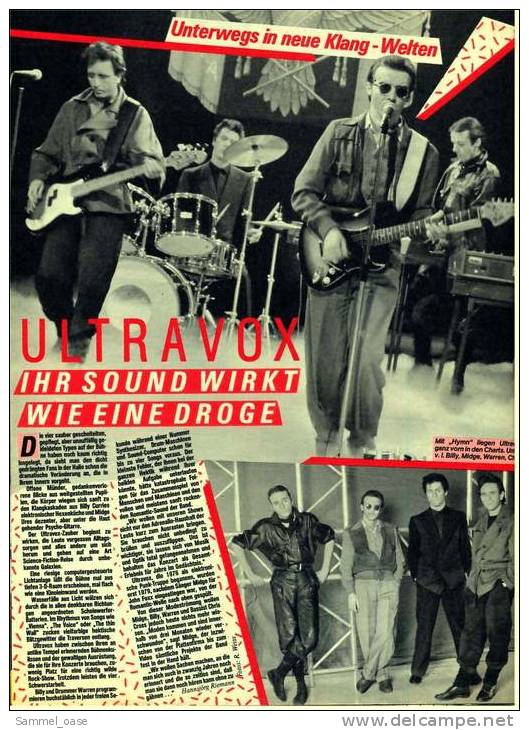 Bravo Zeitschrift Nr. 13 / 1983 Mit : Udo Lindenberg Auf Odyssee-Tournee - Ultrafox Und Ihre "Hymn" - Enfants & Adolescents