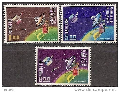 CHINA - 1969 Space. Scott 1637-9. MNH ** - Ongebruikt