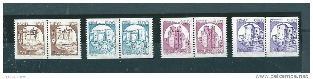 Italie: 1766/ 1769 **  Châteaux   (2x) - 1981-90: Neufs