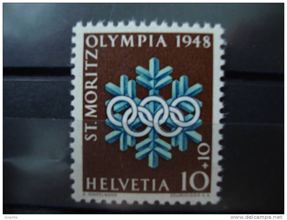 000 Olympic  Snow  Saint-Moritz 1948 - Ungebraucht