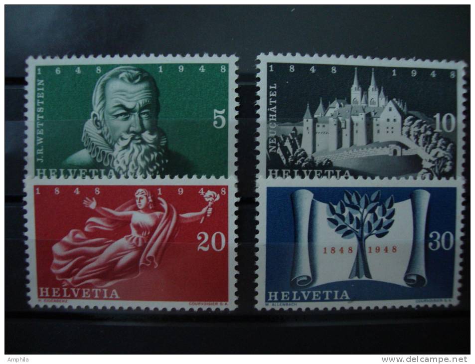 000 Constitution Neuenburg Castle Chateau Indepedance - Unused Stamps