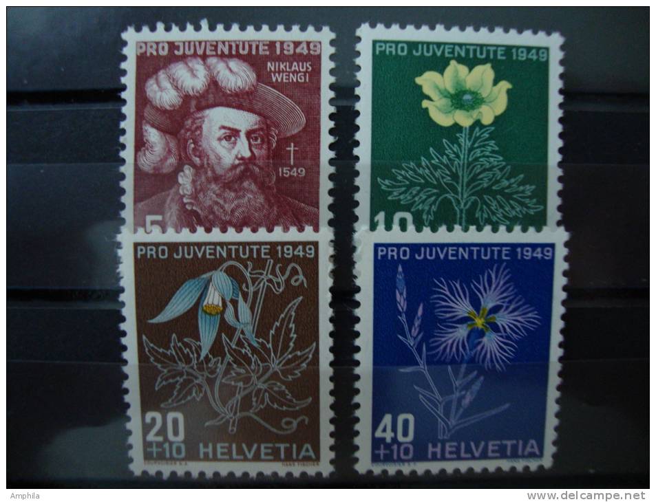 000 1949 Alpenblumen  Fleurs Des Alpes   Alpine Flora - Nuevos