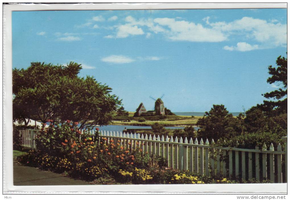 Windmill And House - Cape Cod