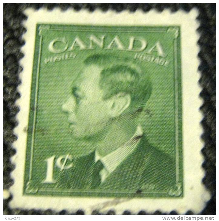 Canada 1949 King George VI 1c - Used - Usati