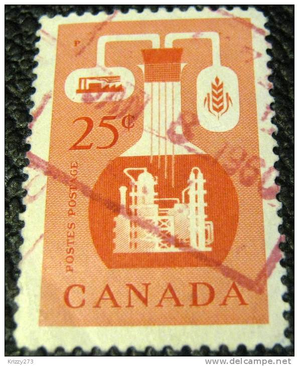 Canada 1953 Chemical Industry 25c - Used - Oblitérés