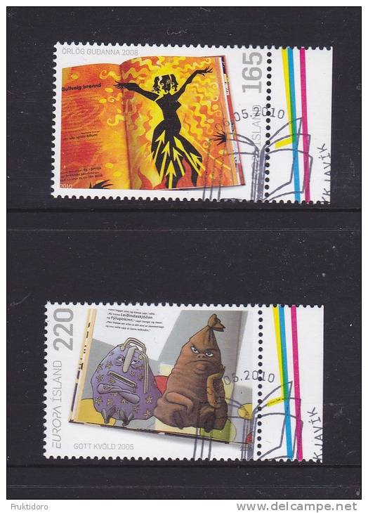 Iceland Mi 1278-1279 Europa Children´s Books First Day Cancellation 2010 - Unused Stamps