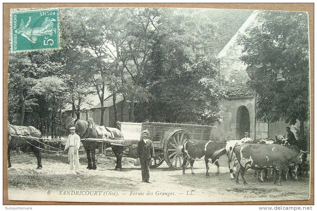 Sandricourt - Ferme Des Granges - Autres & Non Classés