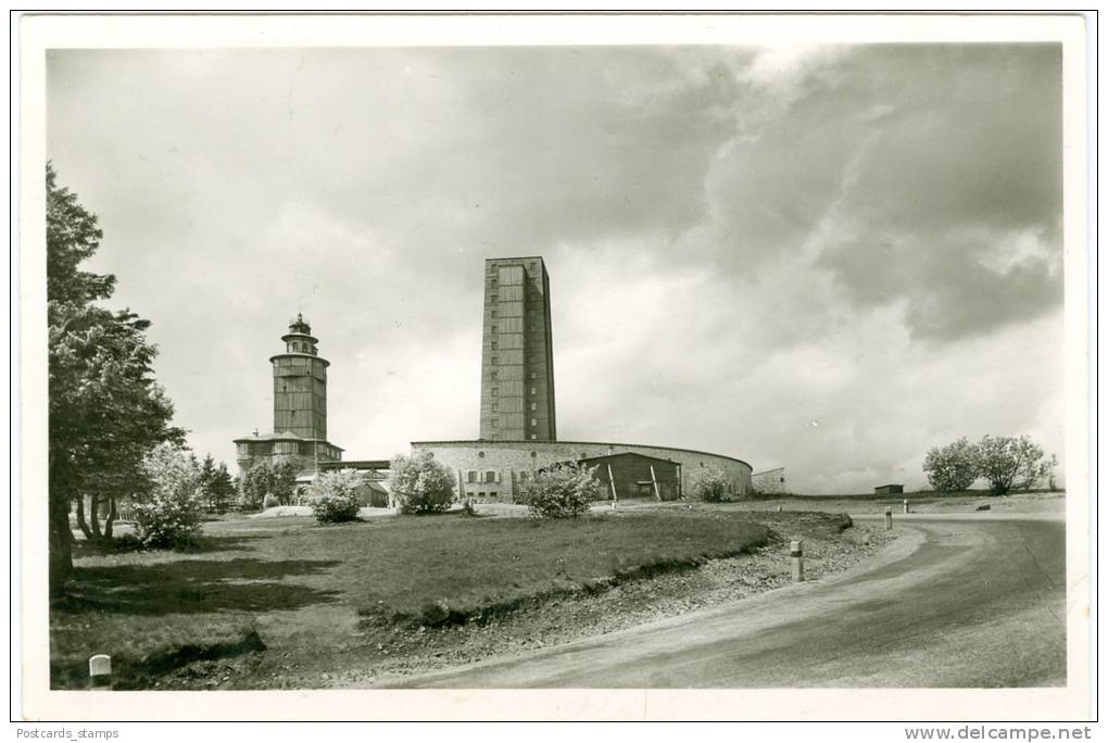 Großer Feldberg Im Taunus, Feldbergturm Und Fernsehsender, 1949 - Taunus