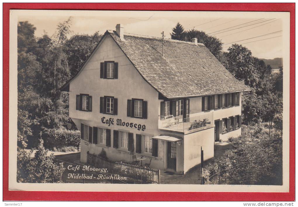 NIDELBAD- RÜSCHLIKON CAFÉ MOOSEGG - Rüschlikon