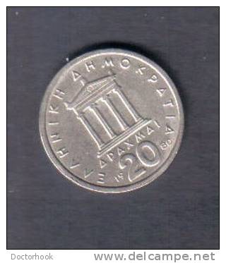 GREECE    20  DRACHMA  1980  (KM # 120) - Griechenland