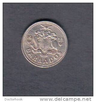 BARBADOS   25  CENTS 1973 (KM # 13) - Barbades