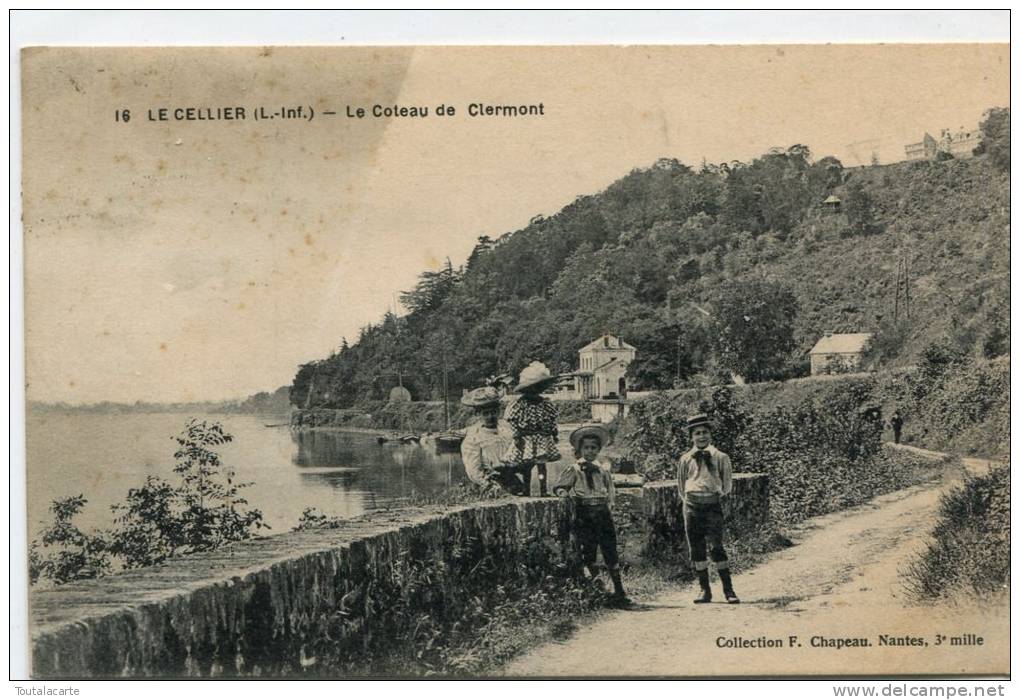 CPA 44 LE CELLIER LE COTEAU DE CLERMONT 1920 - Le Cellier