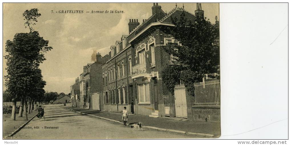 Nord - Gravelines - Avenue De La Gare - Gravelines