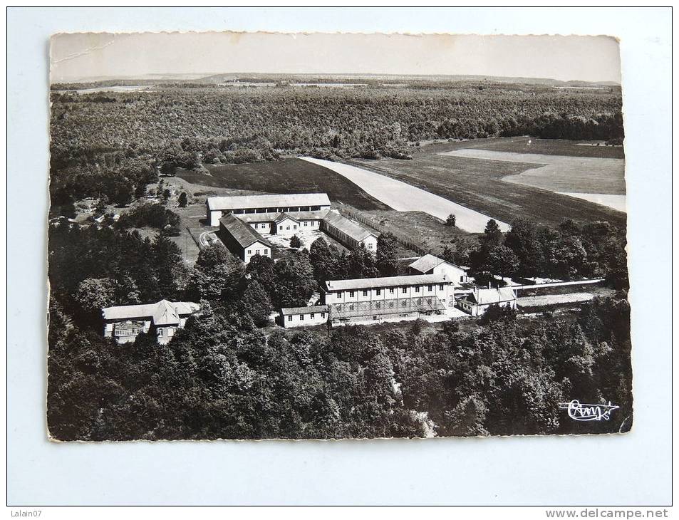 Carte Postale Ancienne : DOULAINCOURT : Vue Aérienne De La Colonie Scolaire De Drancy - Doulaincourt