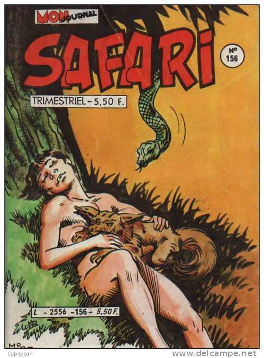 SAFARI N° 156 BE MON JOURNAL 06-1984 - Safari