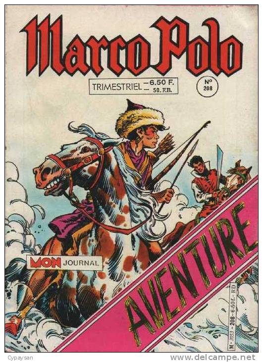 MARCO POLO N° 208 BE MON JOURNAL 12-1985 - Marco-Polo