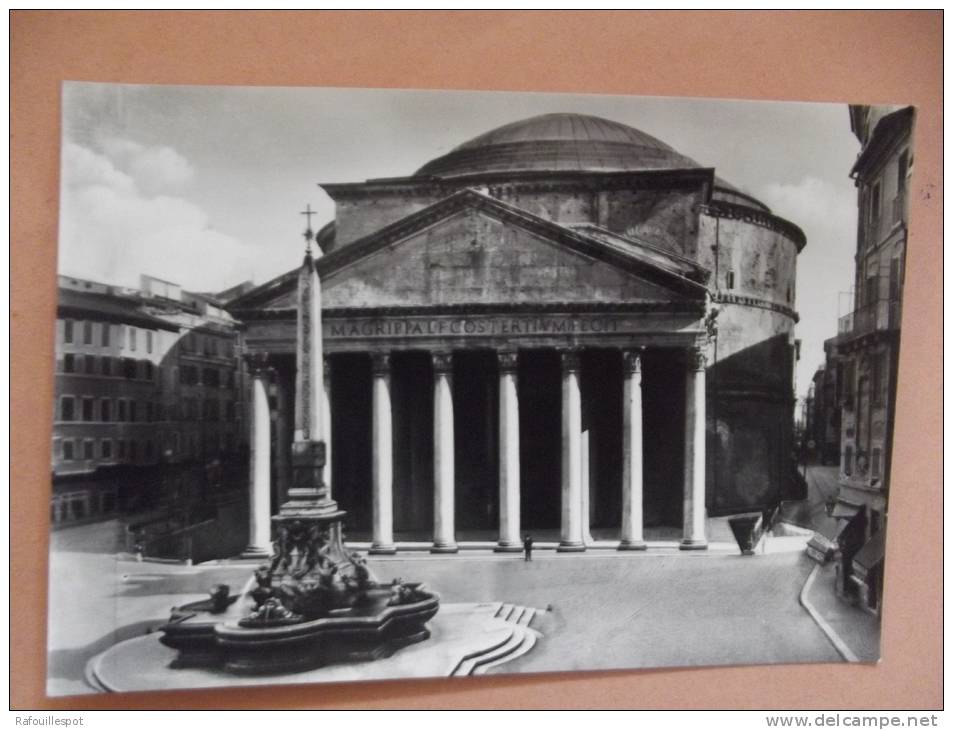 Cp Roma Le Pantheon - Pantheon