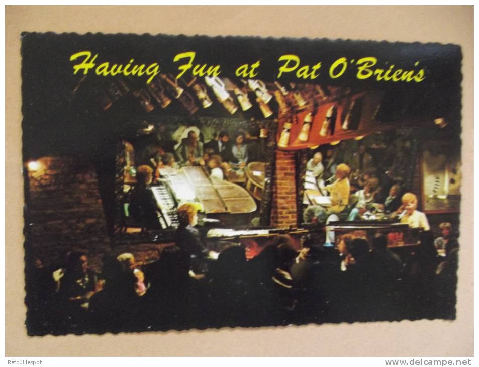 Cp New Orleans Pat O'brien's 718 Peter Street French Quarter - Other & Unclassified