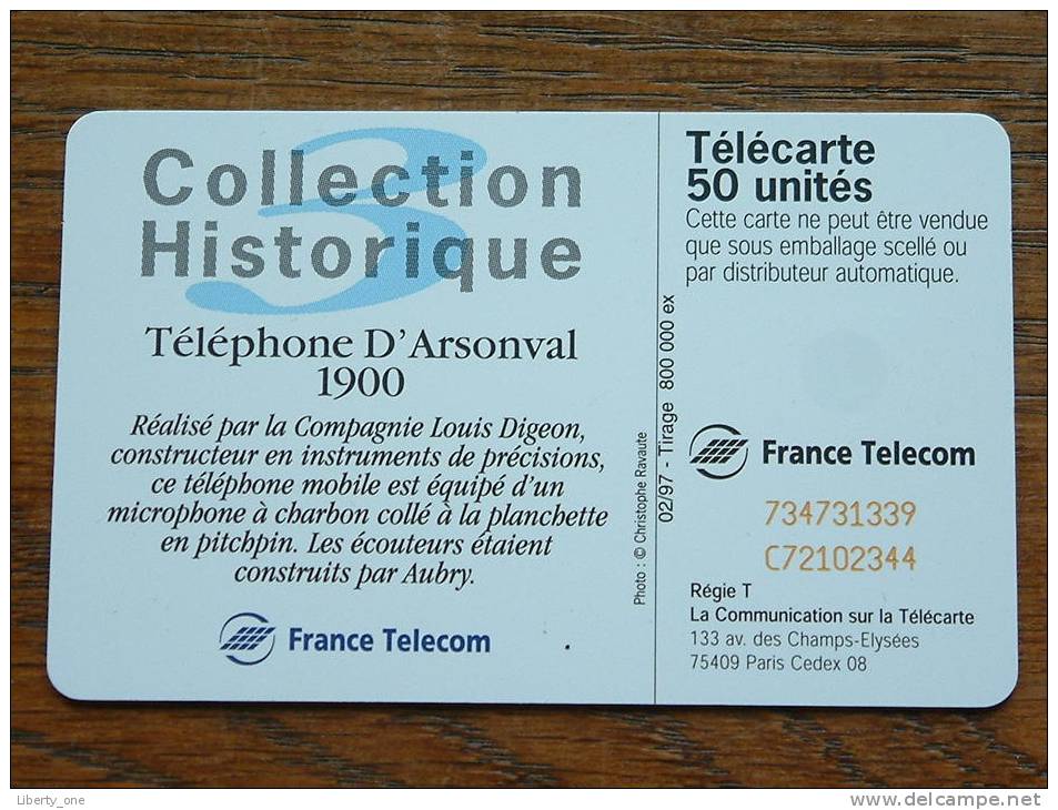 Collection Historique Téléphone D'Arsonval 1900 ! - FT