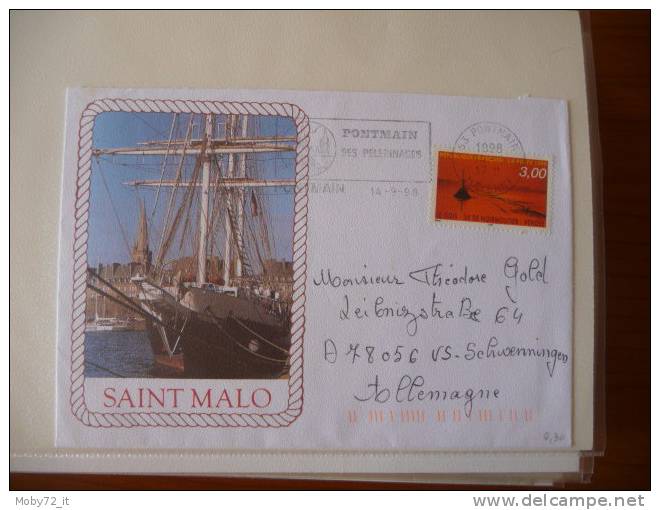 Francia - 1998 - Turismo - Saint Malo - Mi N. 3288 - Lettres & Documents