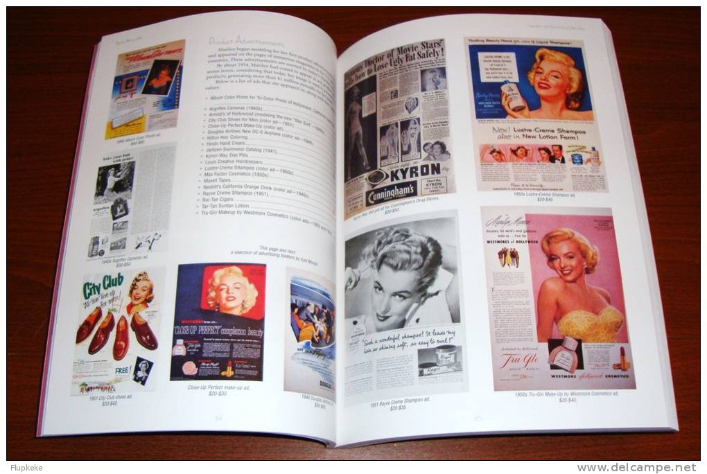 Marilyn Monroe Memorabilia Clark Kidder Collectibles Price And Identification Guide Krause Publications 2002 - Culture