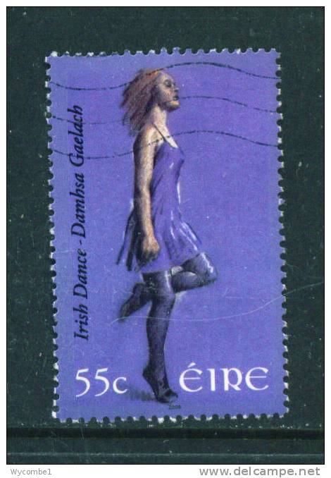 IRELAND  -  2008  Irish Dancer  55c  FU  (stock Scan) - Used Stamps