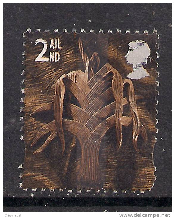 WALES GB 1999 - 02 QE2 2 Nd CLASS DEFINITIVE USED STAMP SG W83.. ( C262 ) - Wales