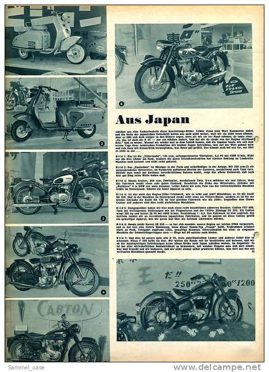 Zeitschrift  "Das Motorrad" 18 / 1955 Mit : Messerschmitt-Rekorde , Die Scott-Legende - Cars & Transportation