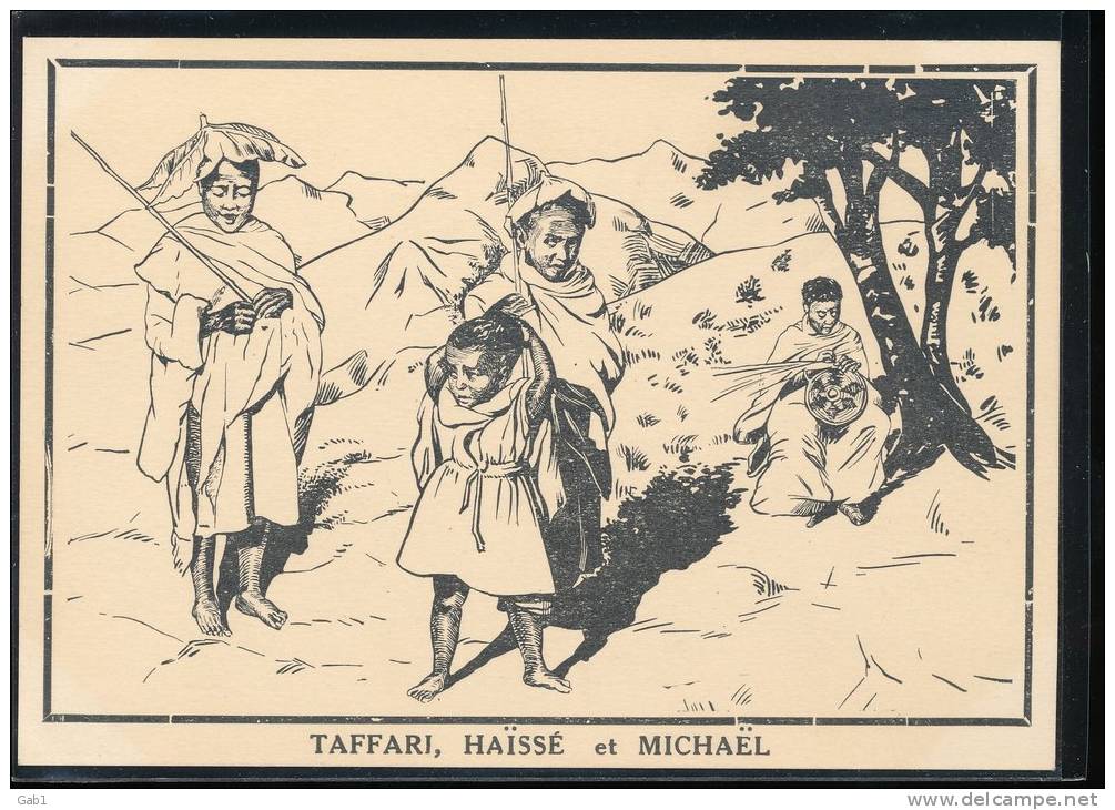 Ethiopie --- Enfants D'Afrique --- Abyssinie --- Taffari , Haisse Et Michael - Etiopia