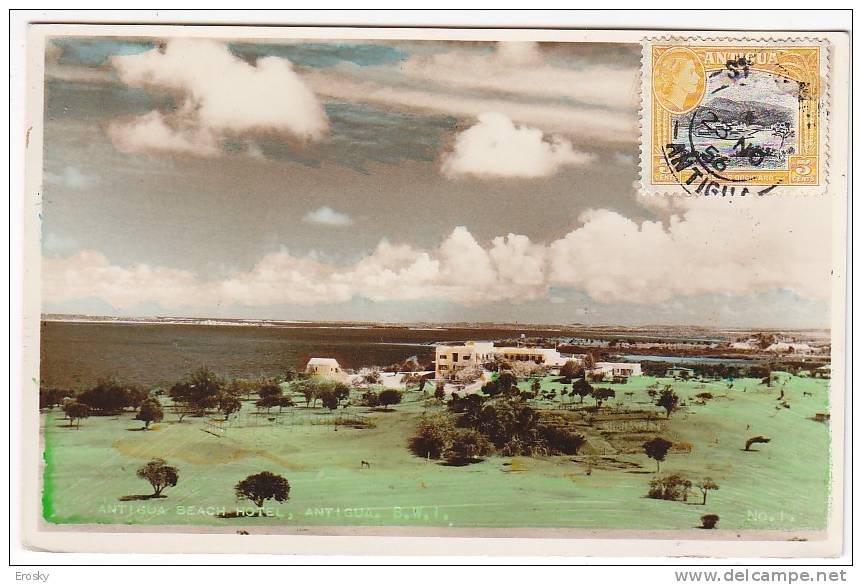 PGL AT016 - ANTIGUA BEACH HOTEL 1950's - Antigua Und Barbuda