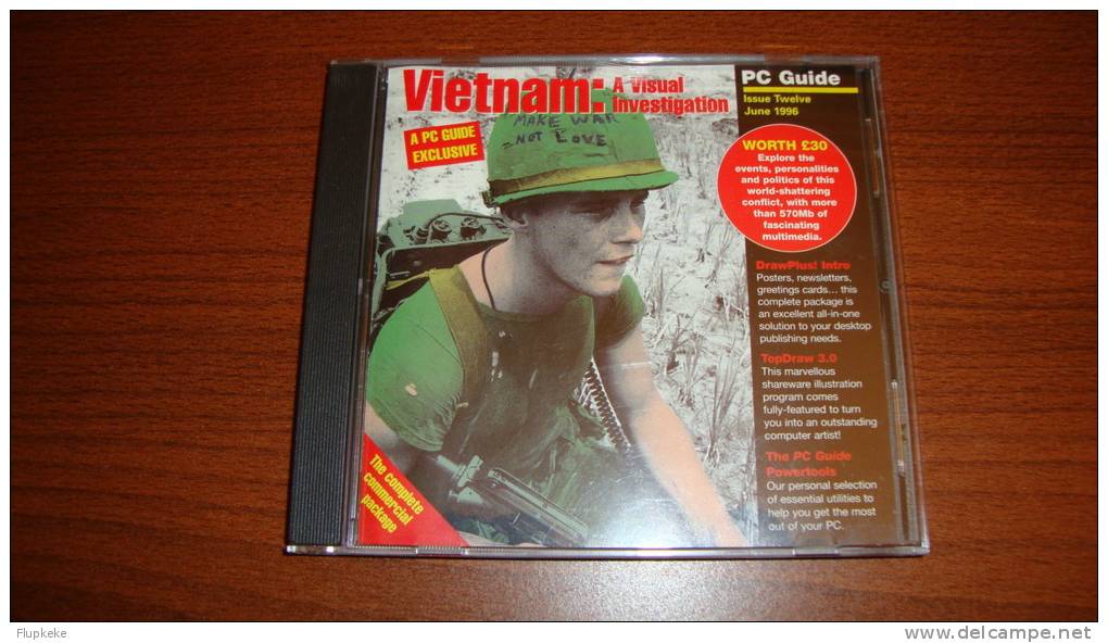 Vietnam A Visual Investigation Pc Guide June 1996 Sur Cd-Rom - Encyclopédies