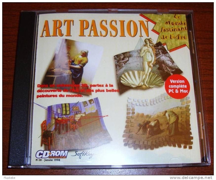 Art Passion Le Monde Fascinant De L'Art Softkey Sur Cd-Rom - Encyclopedieën