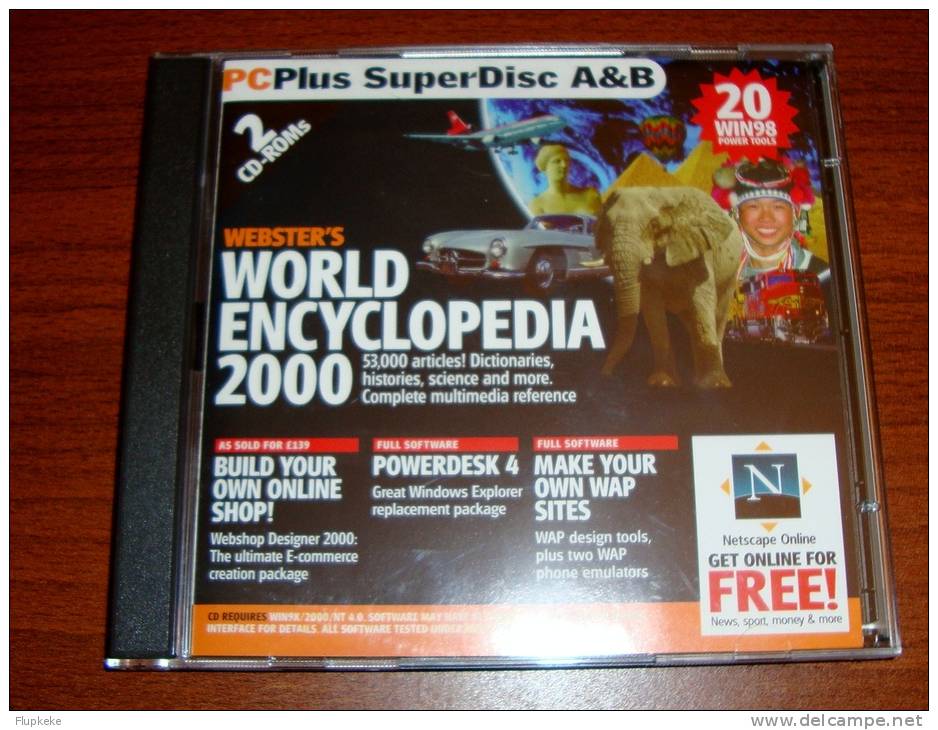 World Webster's Encyclopedia 2000 Sur Cd-Rom - Encyclopedieën