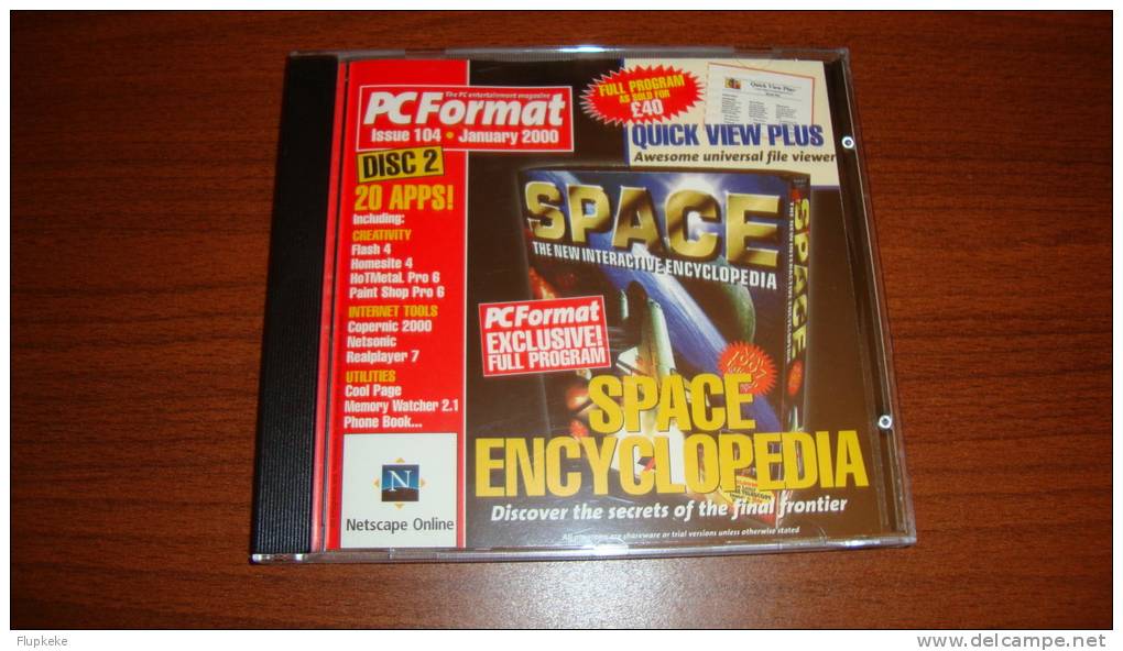 Space New Interactive Encyclopedia Discover The Secrets Of The Final Frontier Sur Cd-Rom - Encyclopédies