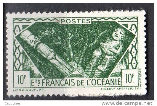 OCEANIE - 1939-46: Divinités Indigènes  (N°119**) - Neufs