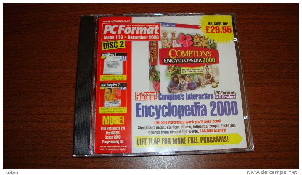 Compton's Interactive Encyclopedia 2000 With 160000 Entries Sur Cd-Rom - Encyclopedieën