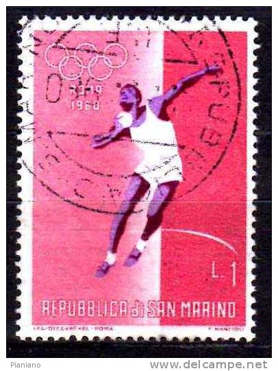 PIA - SMA - 1960 : Olimpiadi Di Roma  - (SAS 520-29 + P.A. 132-35) - Gebruikt