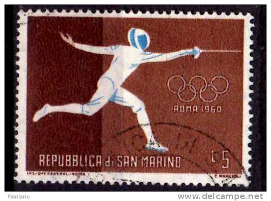 PIA - SMA - 1960 : Olimpiadi Di Roma  - (SAS 520-29 + P.A. 132-35) - Gebruikt