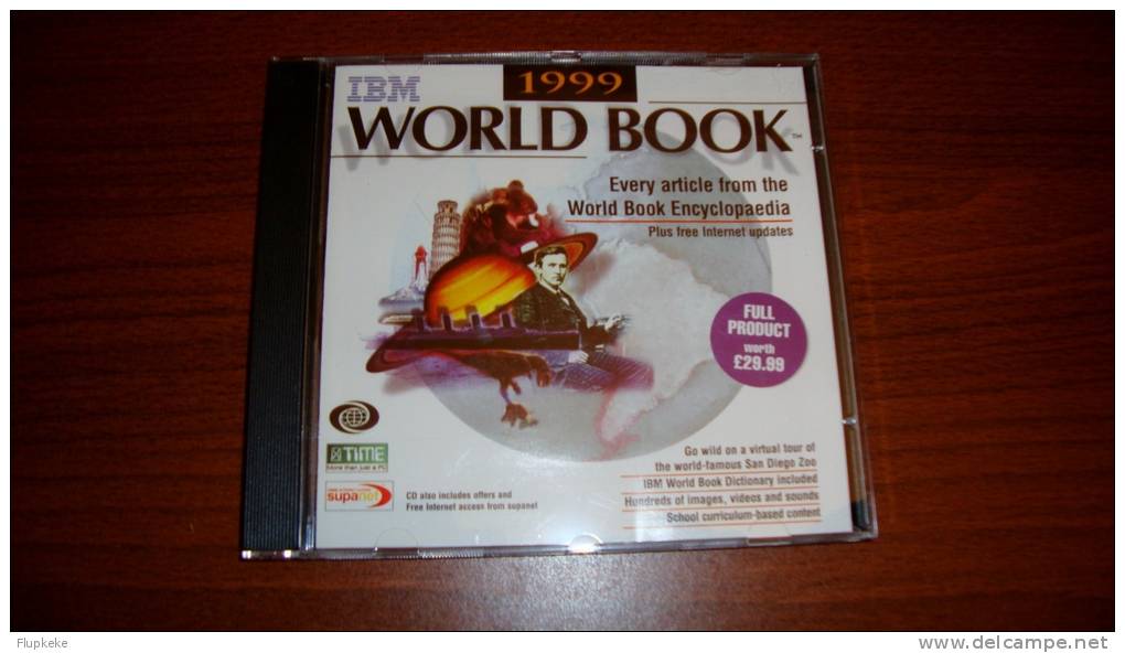 IBM World Book 1999 Every Article From The World Book Encyclopedia Sur Cd-Rom - Enzyklopädien
