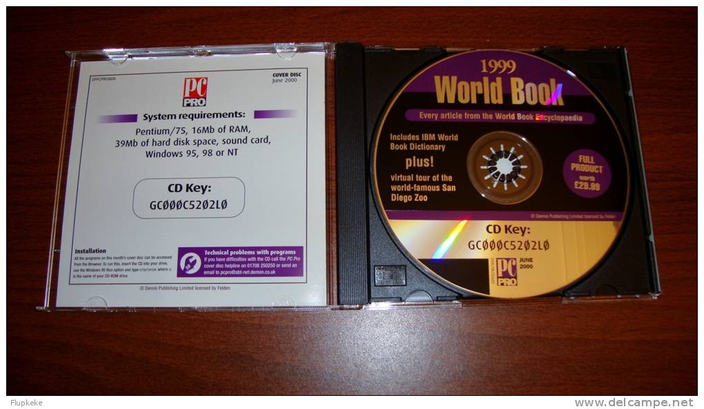 IBM World Book 1999 Every Article From The World Book Encyclopedia Sur Cd-Rom - Encyclopédies