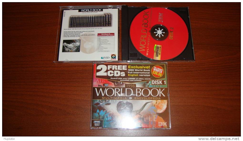 World Book Multimedia Encyclopedia 1998 English 2 Disc Edition Sur Cd-Rom - Enzyklopädien