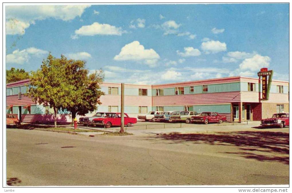 ESTEVAN - Sask.  Uptown Motel - 1401 Second Street - 1969 - Autres & Non Classés